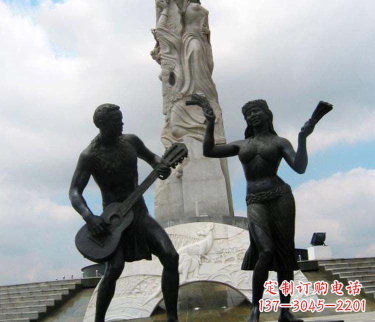 甘肃中领雕塑|专业定制吉他雕塑