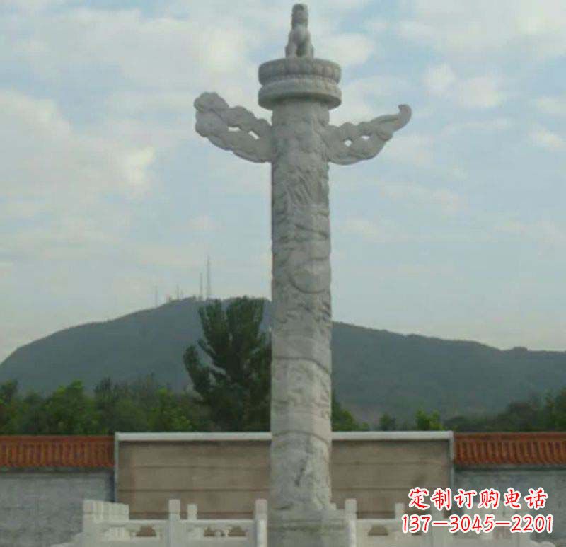 甘肃广场华表石雕