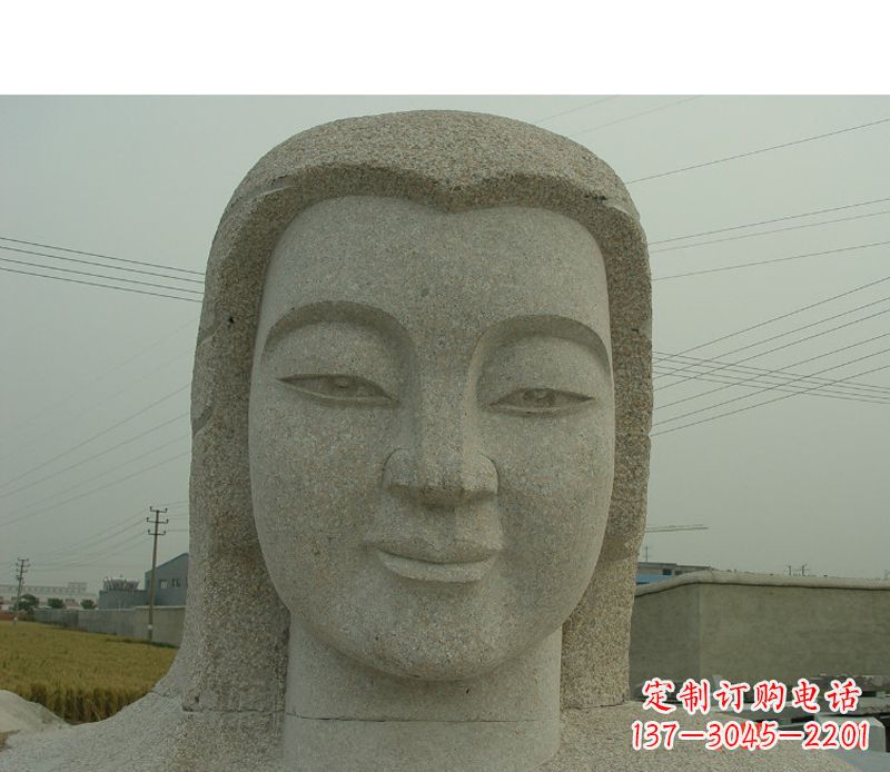 甘肃广场黄河母亲石雕