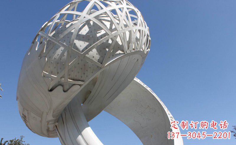 甘肃中领雕塑珠宝戒指雕塑是一款以不锈钢为原材…