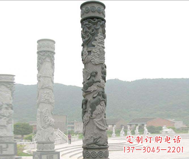 甘肃十二生肖雕塑,装点你的传统风