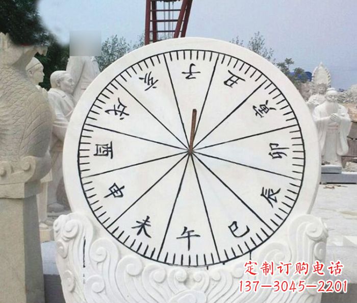 甘肃高质量广场日晷石雕