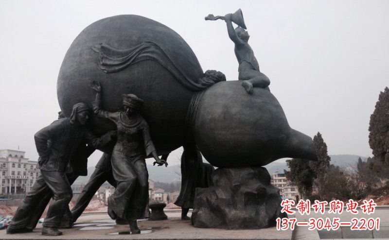 甘肃皇家感觉,海量葫芦雕塑,满足你的高端定制需求