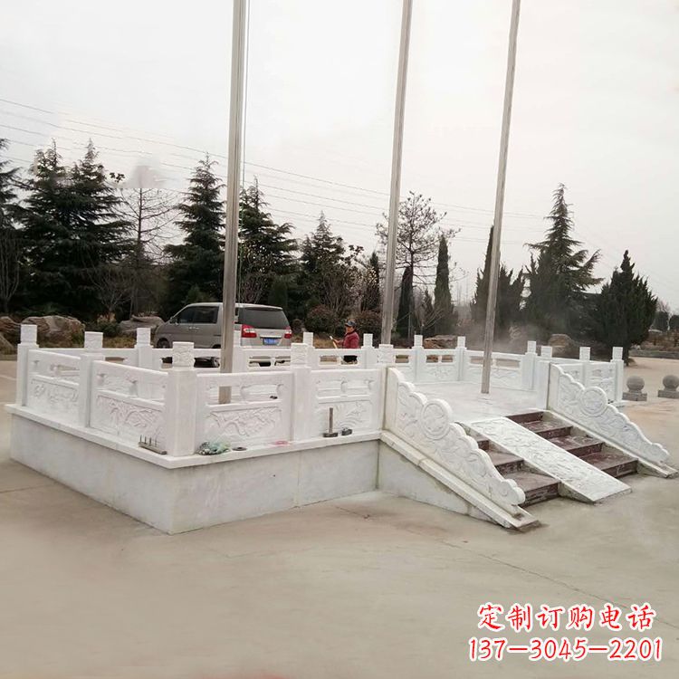 甘肃精美工艺升旗台雕塑