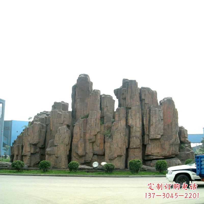 甘肃广场塑石假山雕塑