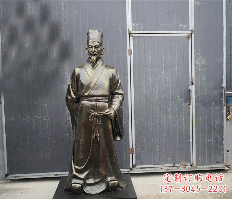 甘肃中领雕塑为您打造象征李时珍行医的雕塑