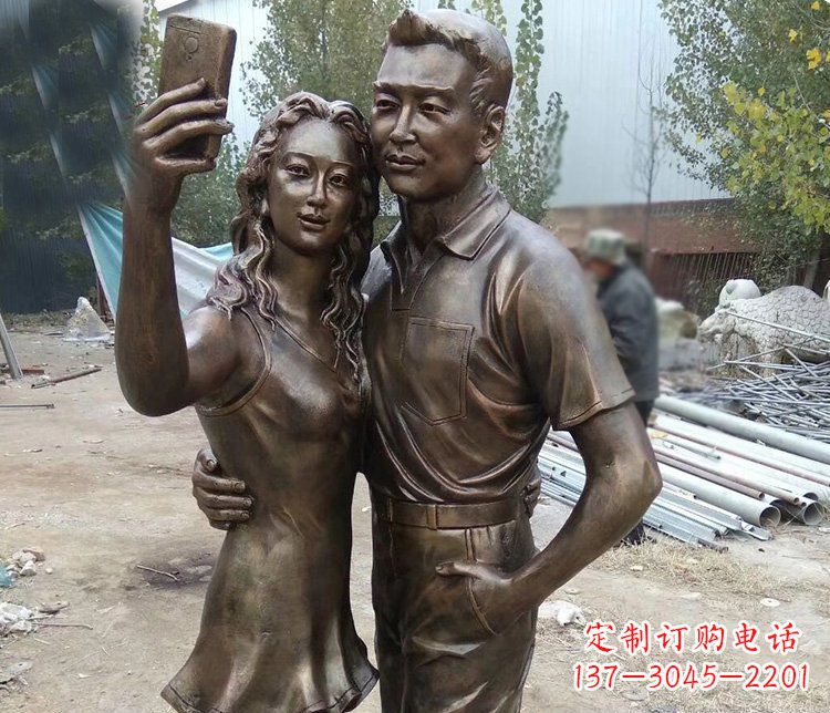 甘肃中领雕塑：精美的情侣雕塑
