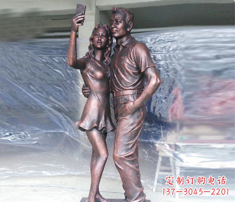 甘肃中领雕塑的情侣雕塑,让你感受最真实的浪漫