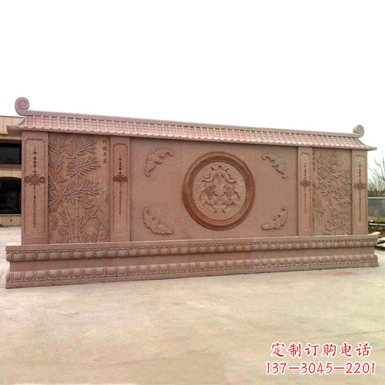 甘肃定制影壁石雕,让你的空间拥有精美雕塑