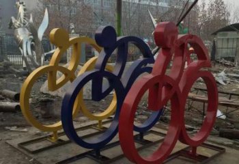 甘肃中领雕塑推出的自行车雕塑是一件别具一格的…
