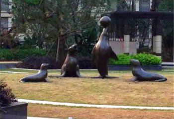 甘肃海豹雕塑，装点你的园林