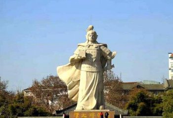 甘肃韩信西汉军事家雕像，引领西汉文化风采