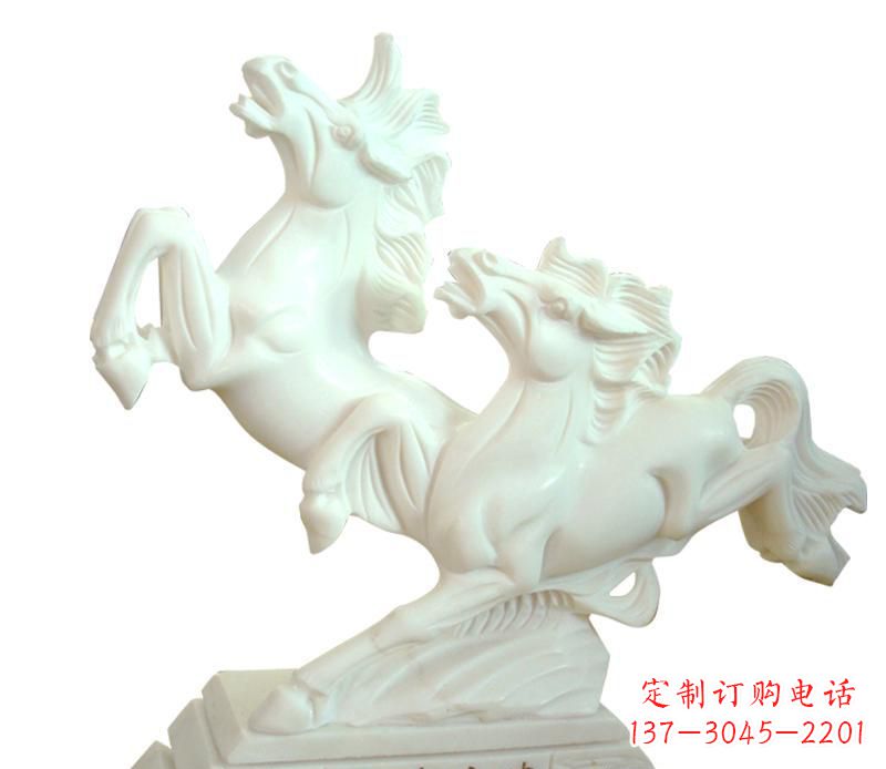 甘肃中领雕塑:精美细腻的汉白玉动物雕塑