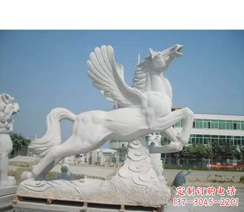 甘肃中领雕塑推出的精美汉白玉马雕塑,全部由经…