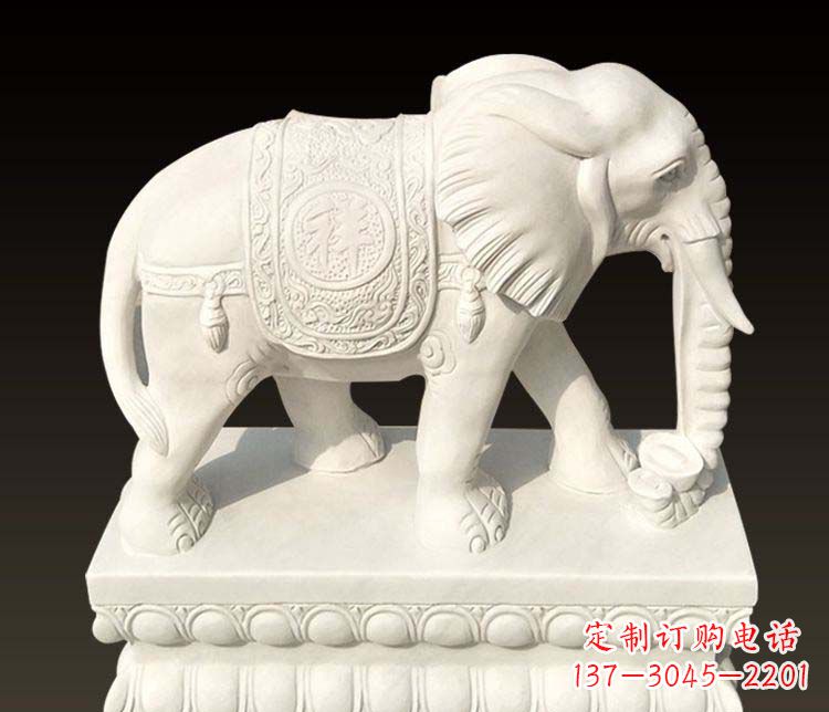 甘肃精致雕刻给你最美的新型大象雕塑