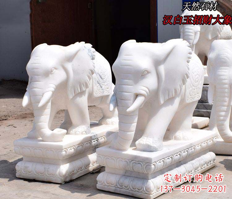 甘肃给空间注入活力的大象雕塑