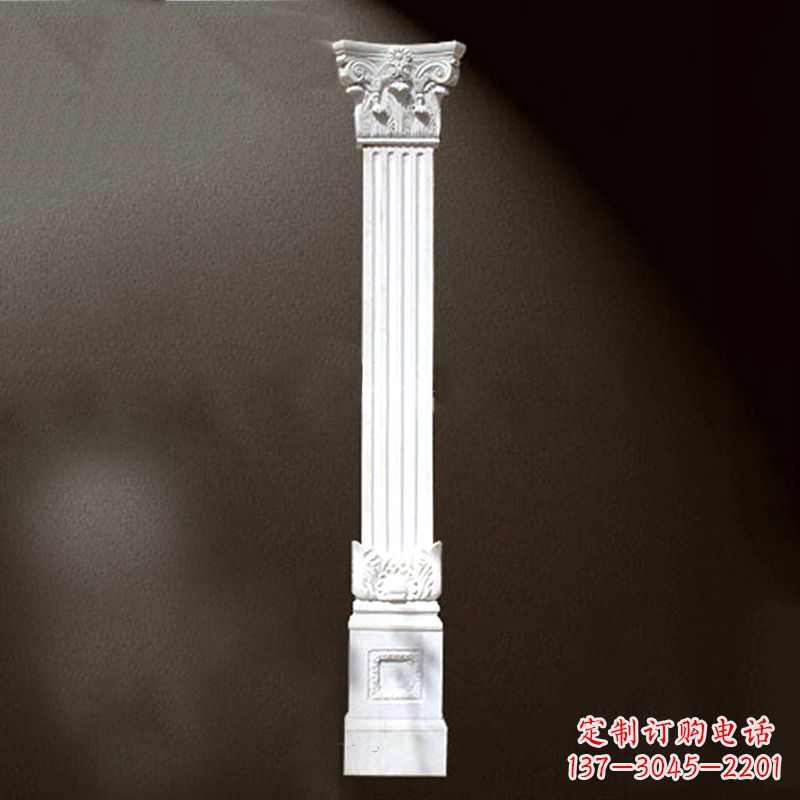 甘肃汉白玉罗马柱