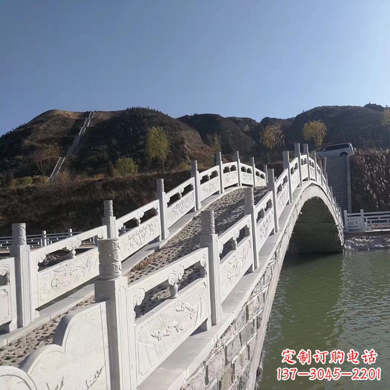甘肃汉白玉路桥石栏杆