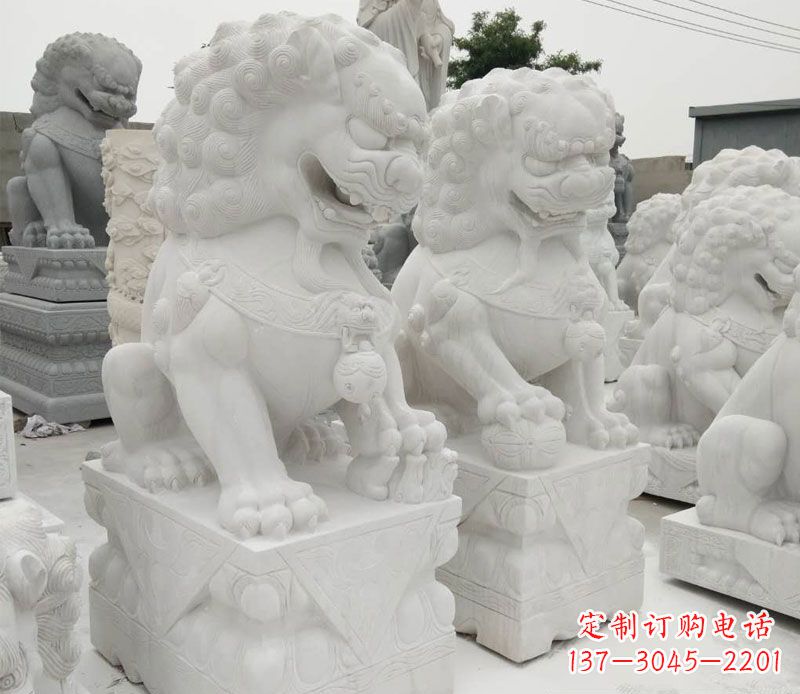 甘肃流传千古的狮子雕塑