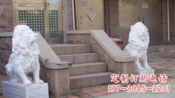 甘肃在中领雕塑的狮子雕塑系列中,我们推出的汉…