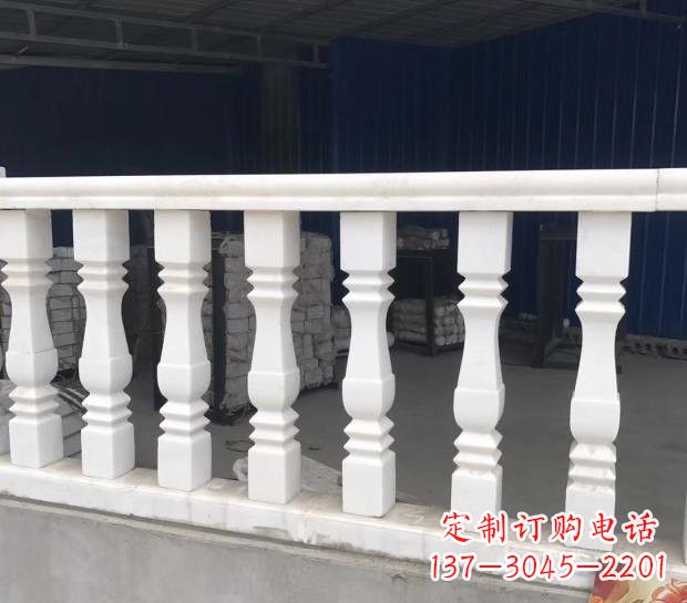 甘肃汉白玉欧式栏杆雕塑,精美绝伦