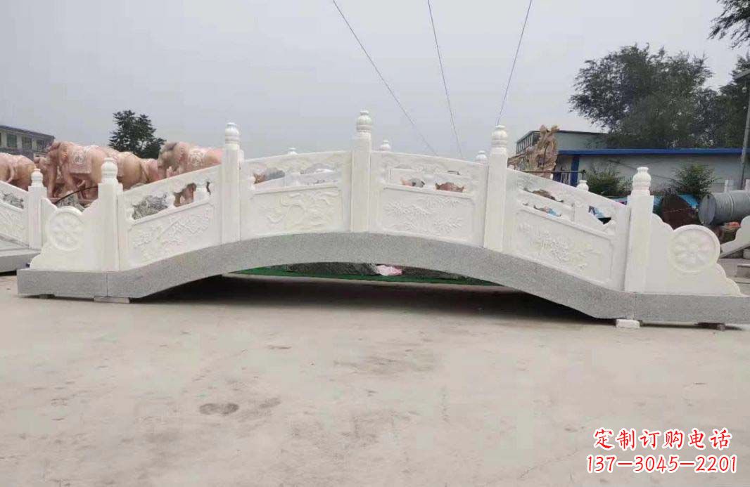 甘肃汉白玉石桥雕刻,高雅与和谐的完美结合