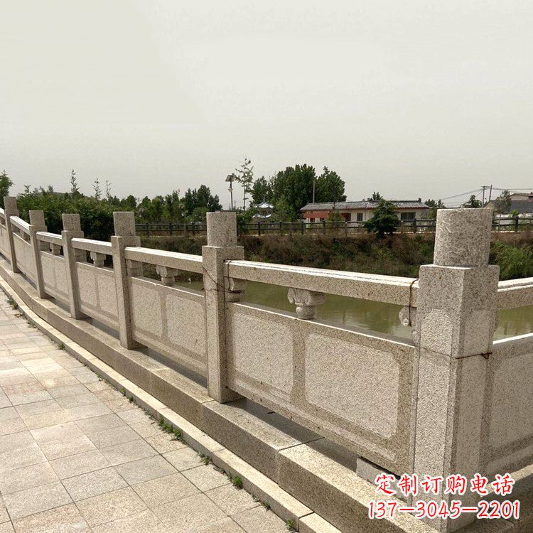 甘肃中领雕塑河道石栏板雕塑:定制精美绝伦