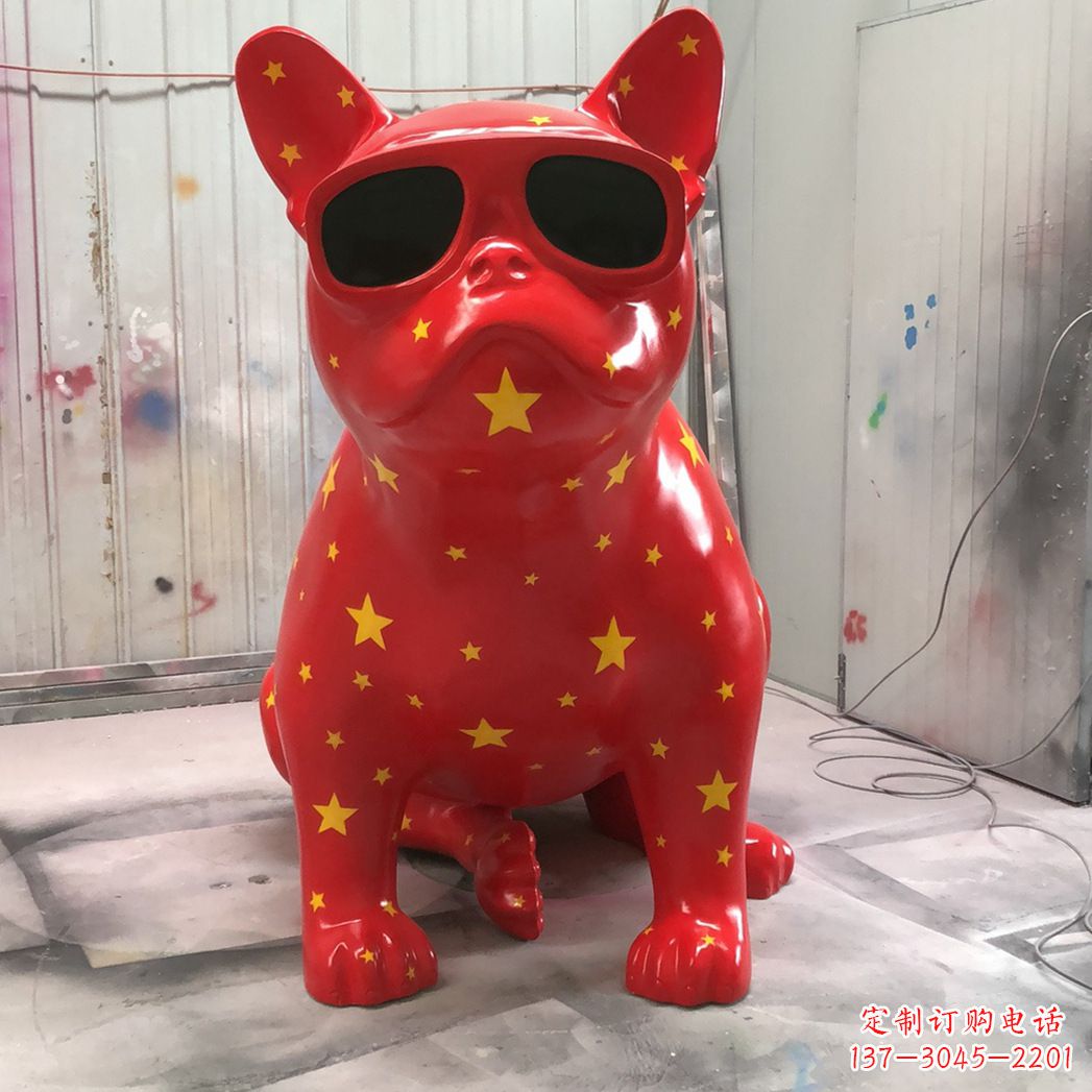 甘肃玻璃钢材质精致的生肖雕塑