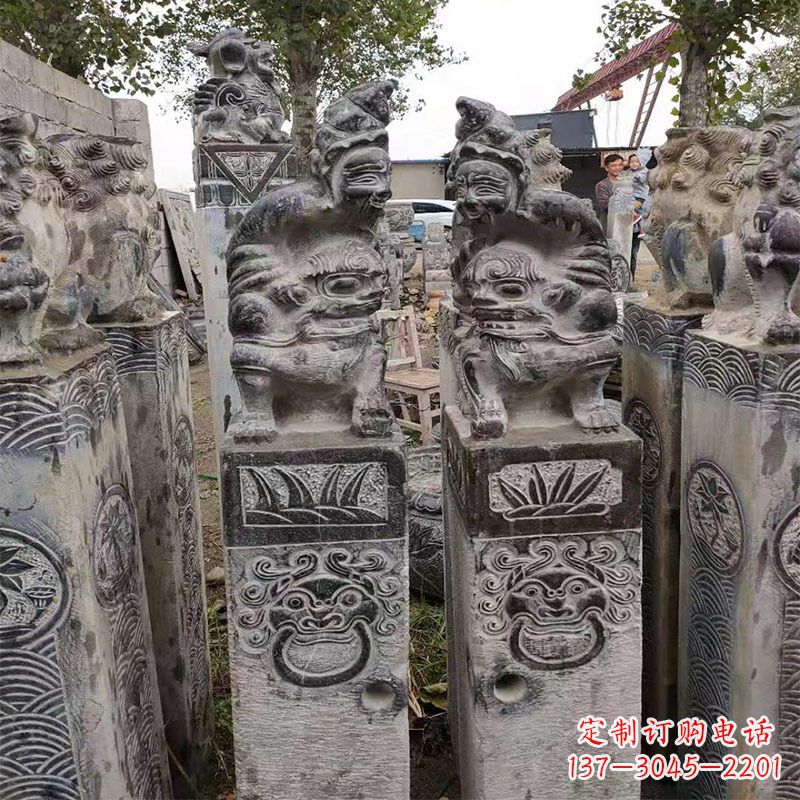 甘肃中领雕塑——历久弥新的拴马桩雕塑