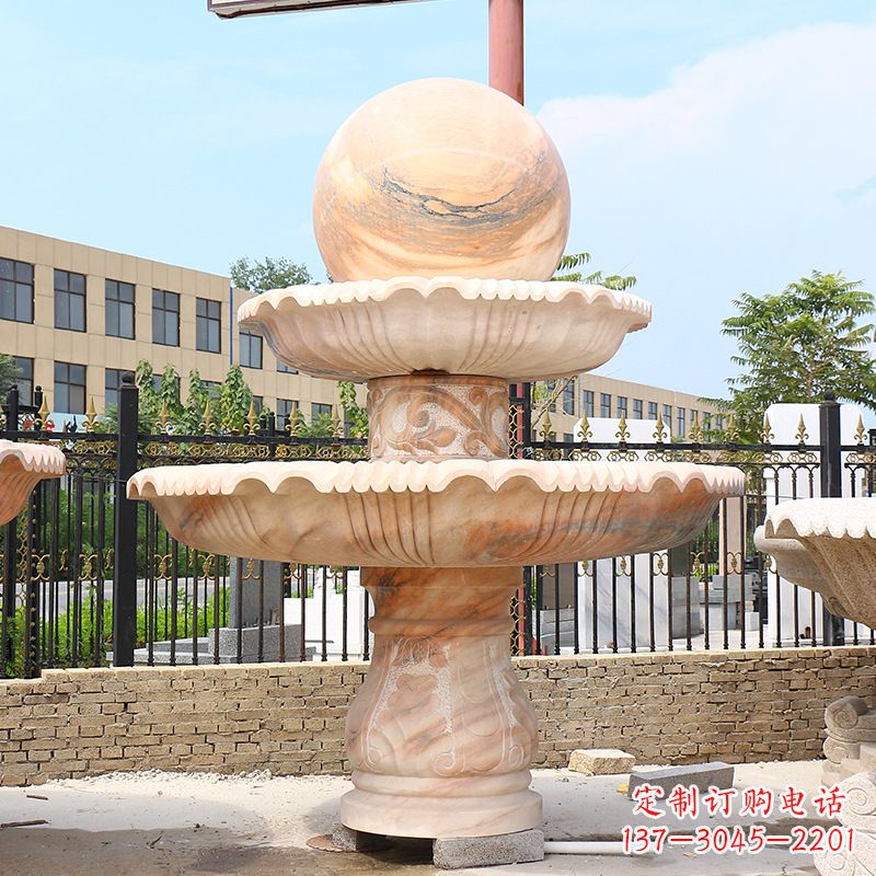 甘肃湖南石雕风水球,传统工艺与现代美学完美结合