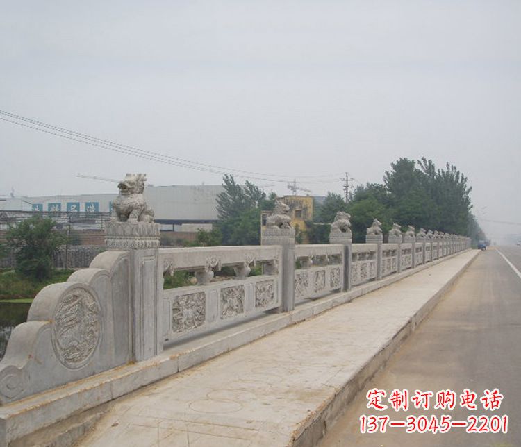 甘肃专业的护城河大理石栏板石雕