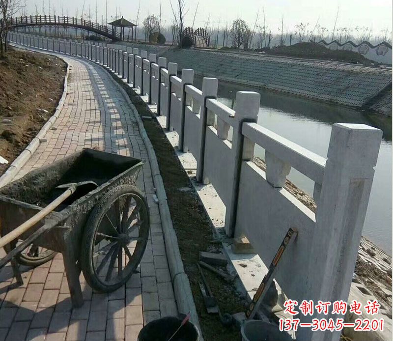 甘肃精美大理石栏杆石雕
