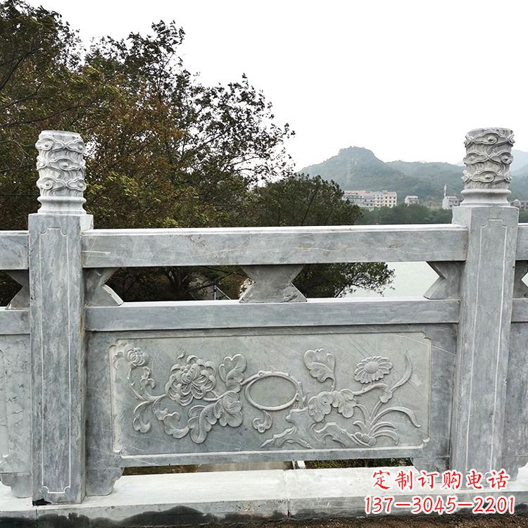 甘肃花岗岩石雕栏板