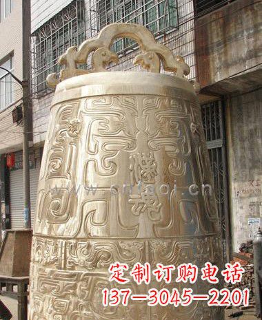 甘肃黄铜警钟雕塑,给你一个安静而庄严的空间