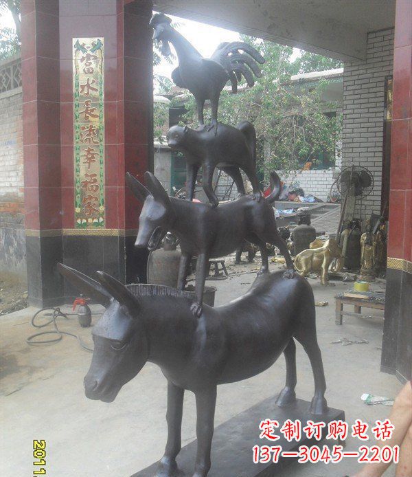 甘肃中领雕塑是一家专业的动物雕塑定制厂家,专…