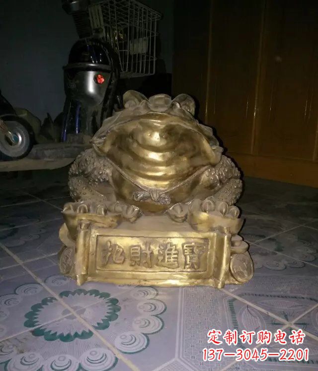 甘肃精致细腻的动物铜雕塑