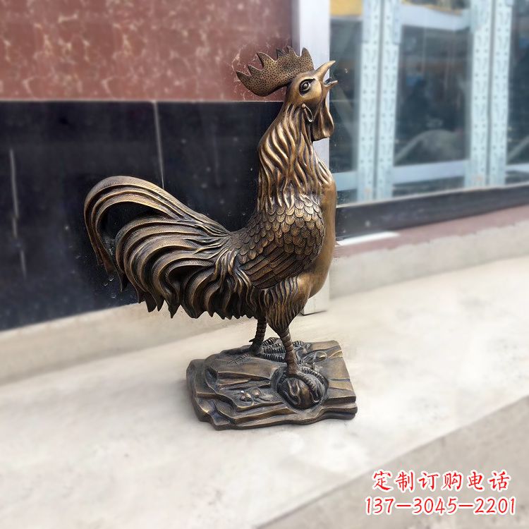 甘肃中领雕塑出品的精美纯铜动物雕塑,是一款具…