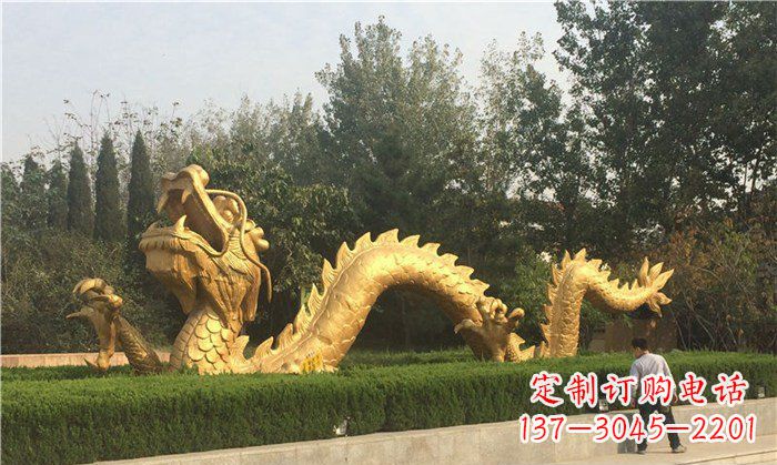甘肃中领雕塑:传承传统,铸就精美金龙雕塑