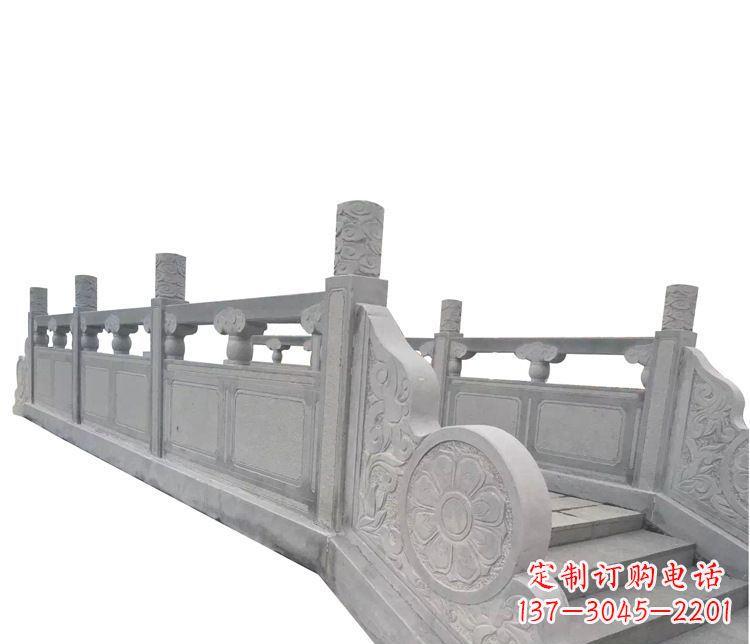甘肃景区大理石栏板石雕 (7)