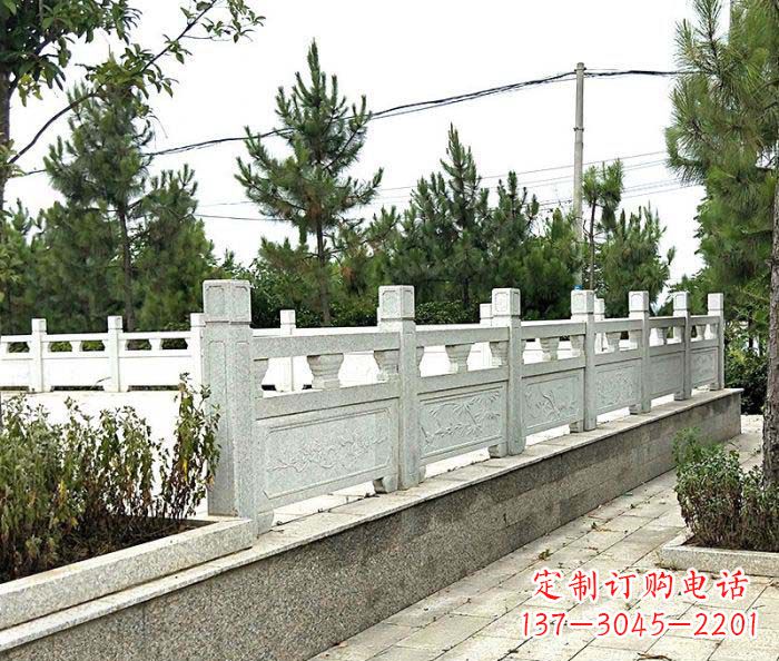 甘肃大理石栏杆雕塑:精致的定制艺术品