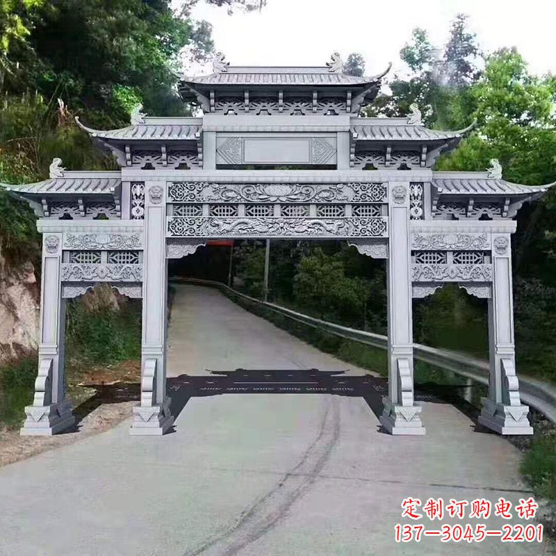 甘肃专业定制石牌坊雕塑