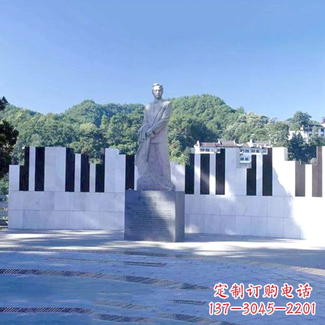 甘肃聆听聂耳石的音乐精魂,品味杰出音乐家的艺术雕塑