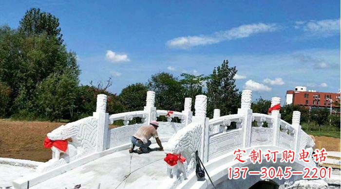 甘肃标题:领雕塑——最具艺术魅力的汉白玉石雕拱桥