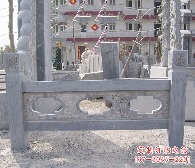 甘肃仿古栏板石雕——中领雕塑