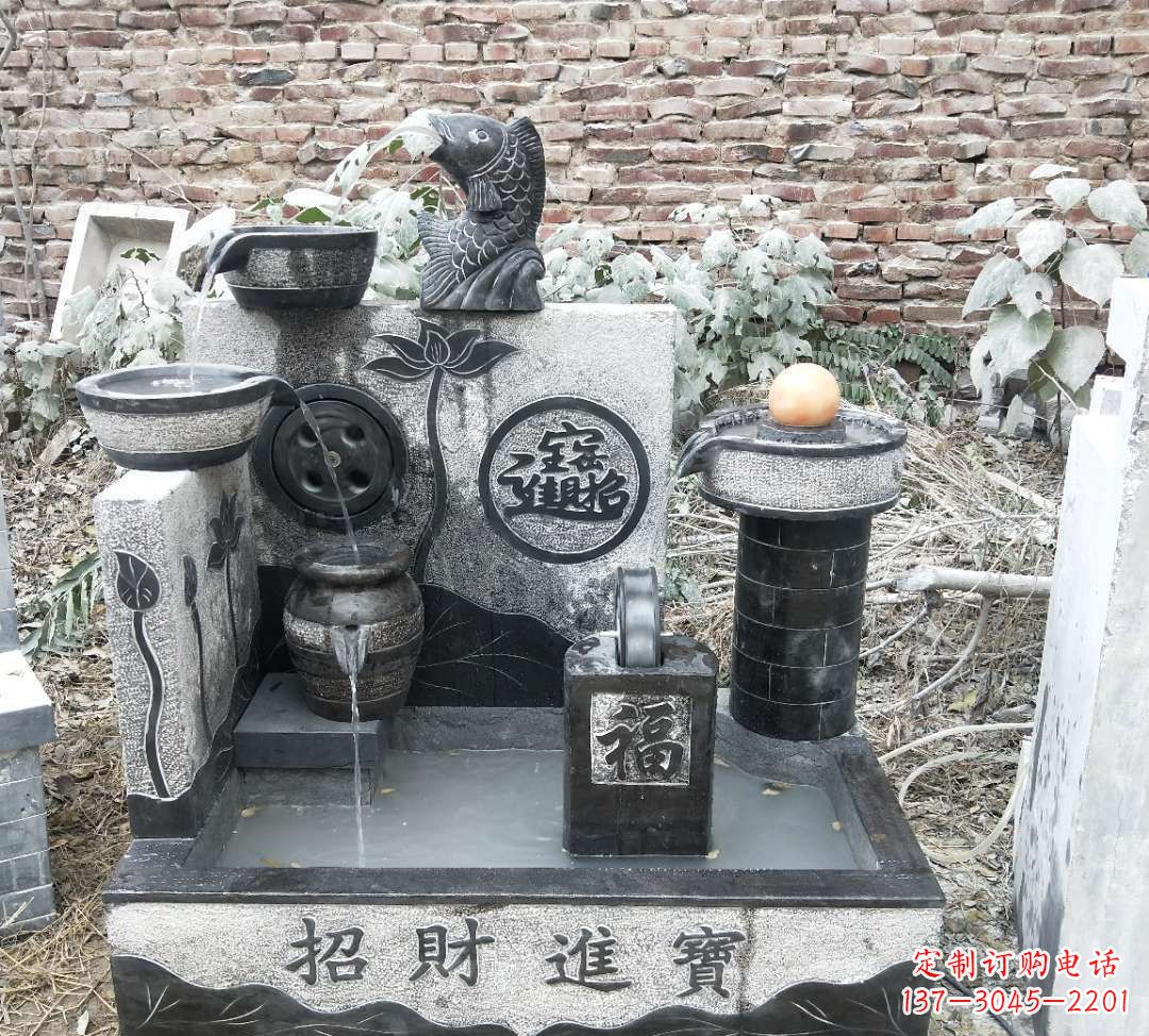 甘肃酒店招财流水池