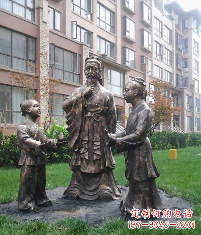 甘肃中领雕塑:让梨中古代人物雕塑定制服务