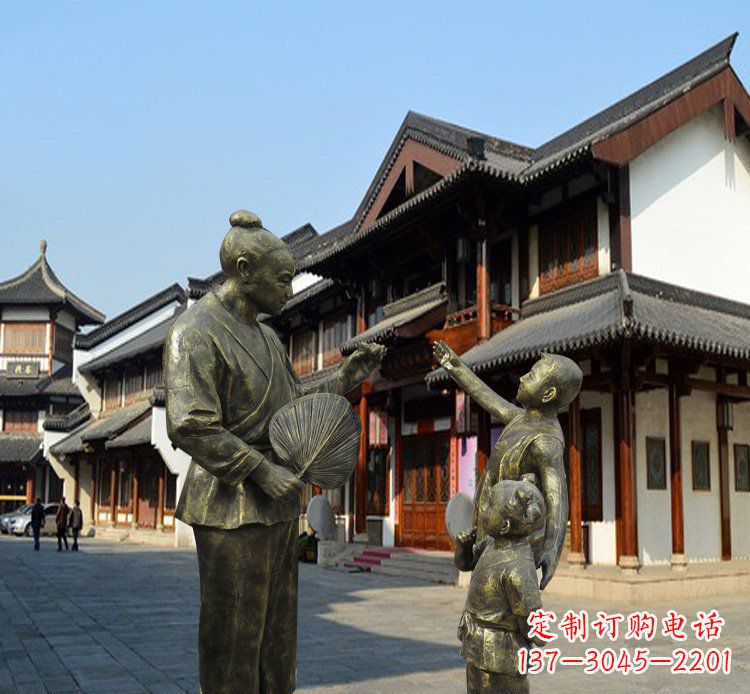 甘肃精美孔融铜雕,让您体验古朴古典之美