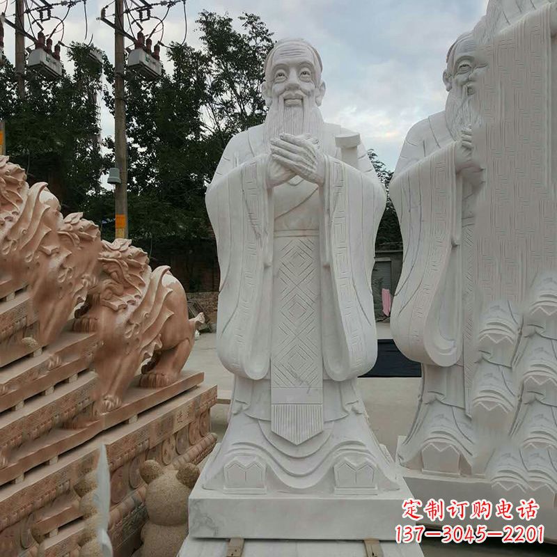 甘肃孔子雕像