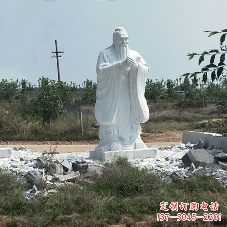 甘肃孔子问礼雕塑
