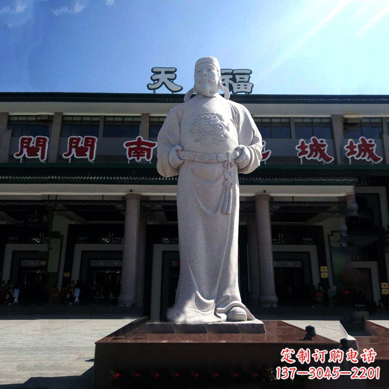 甘肃喜迎百年李世民白玉雕像
